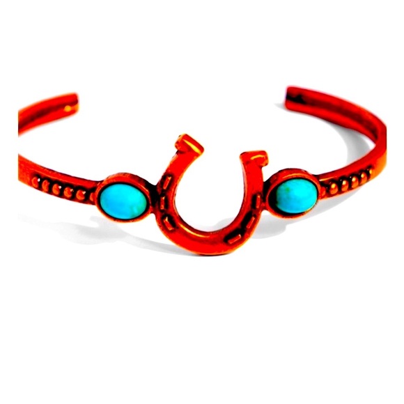 🐎RODEO SET❗️”HORSESHOE HOEDOWN” NECKLACE & “HORSESHOE HABIT” BRACELET❗️ - Picture 2 of 7